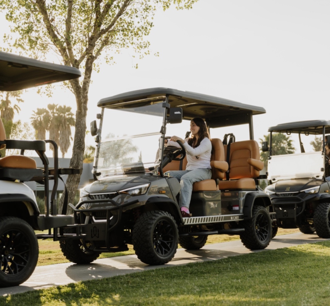 JAK-4, carrito de golf eléctrico 4 pasajeros reforzado