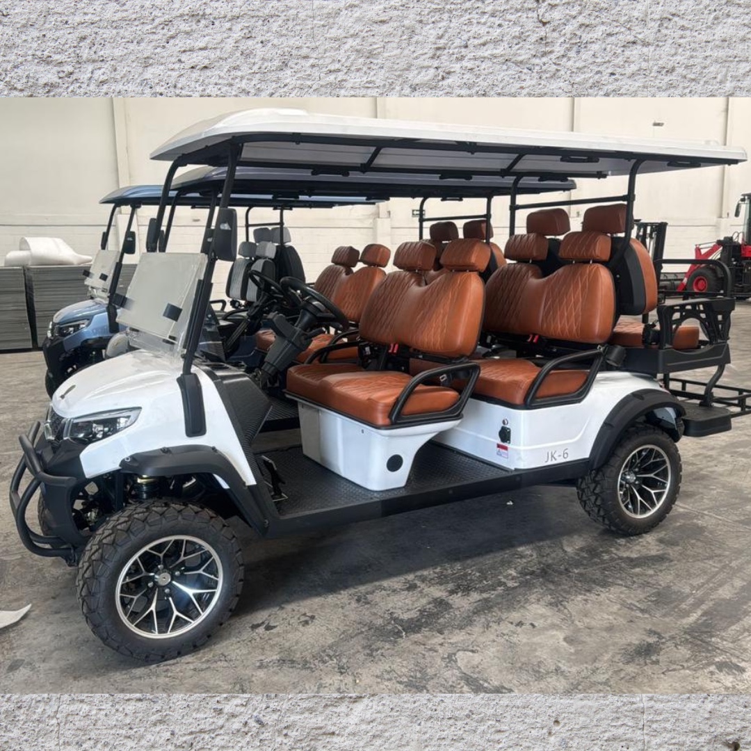 JK-6, carrito de golf eléctrico 6 pasajeros
