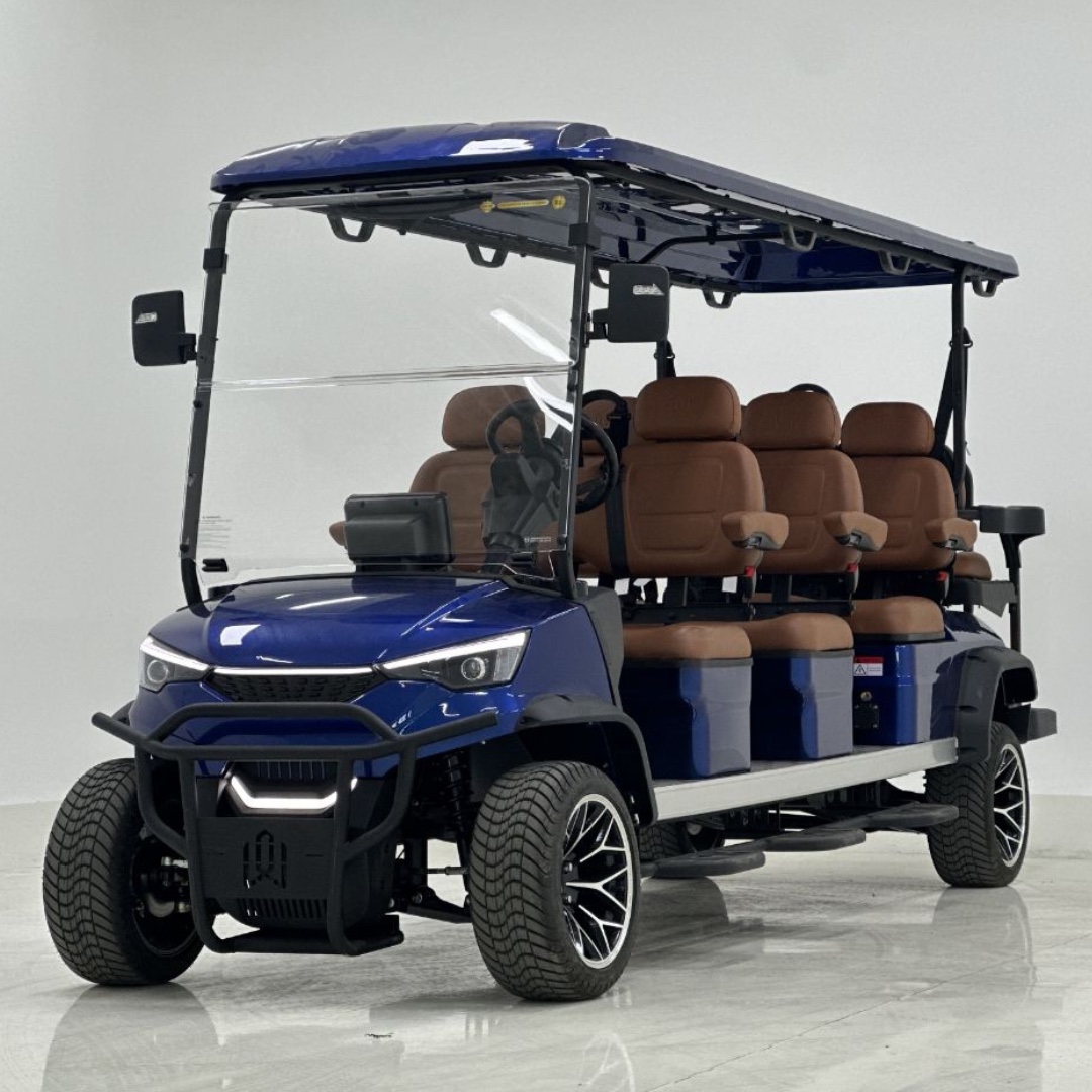 JK-8, carrito de golf eléctrico 8 pasajeros